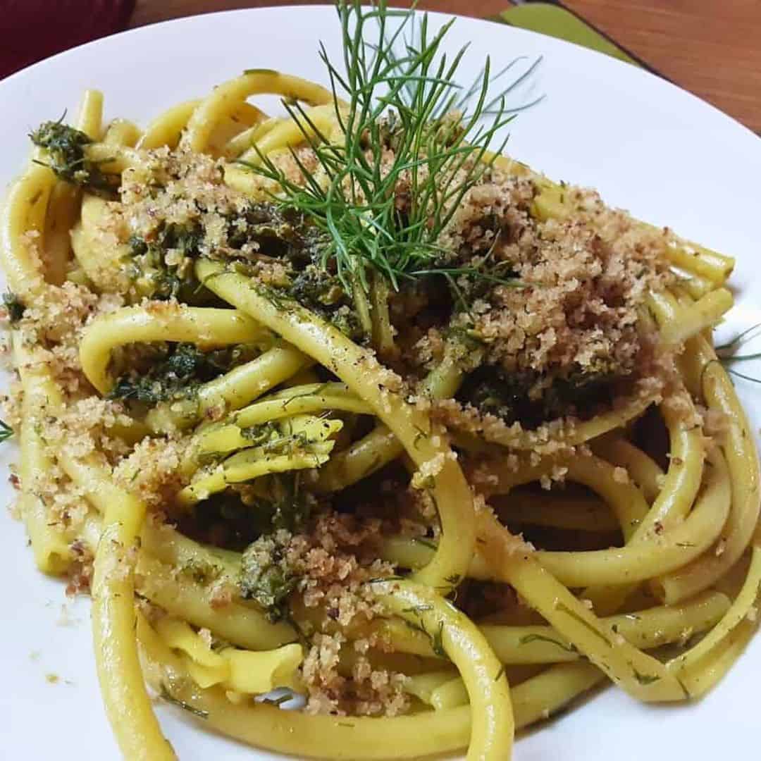 Bucatini<br>con le sarde