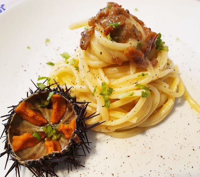 Spaghetti ai ricci di mare